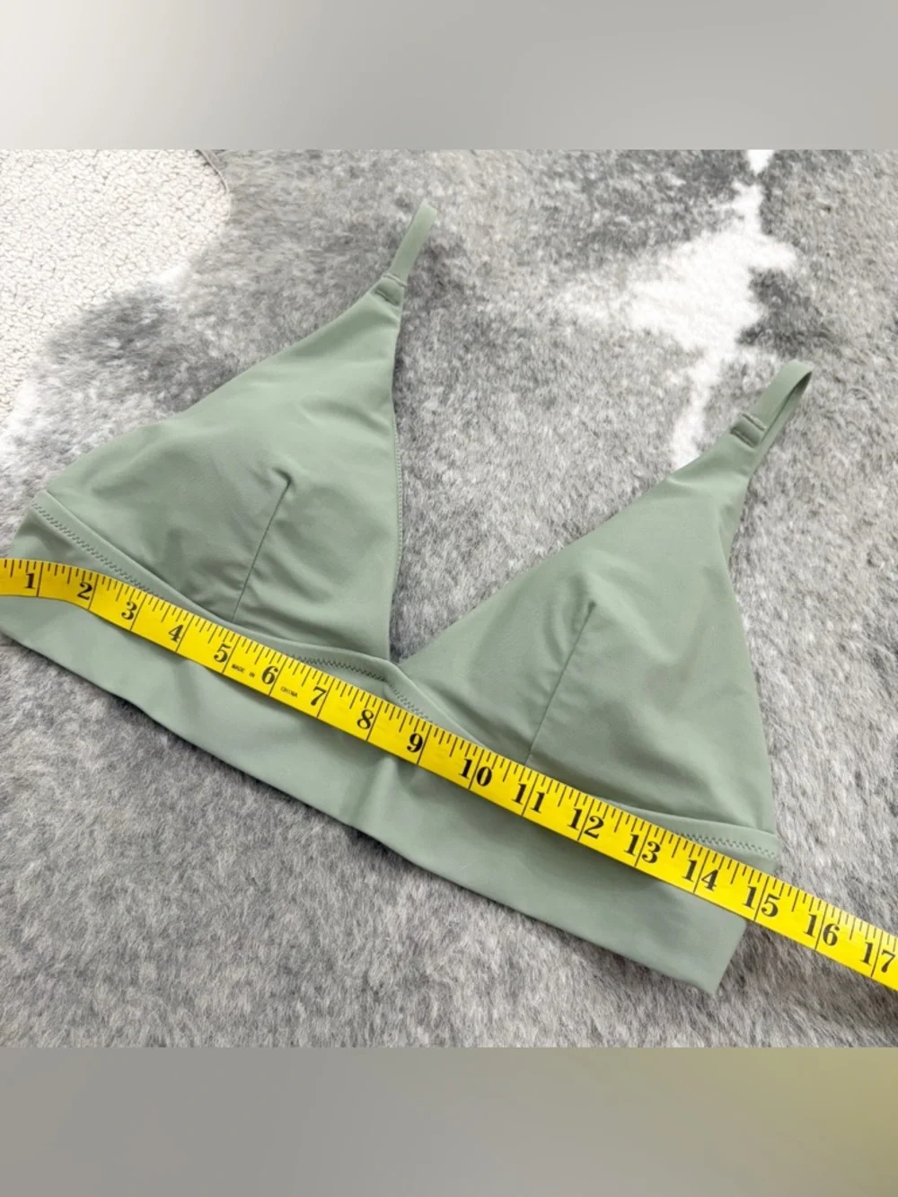 Aerie Triangle Bikini Swimsuit Top XL